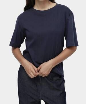 NEW MIJEONG PARK oversized t-shirt in navy